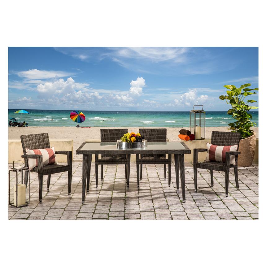 Neilina Black 7Piece Patio Set El Dorado Furniture