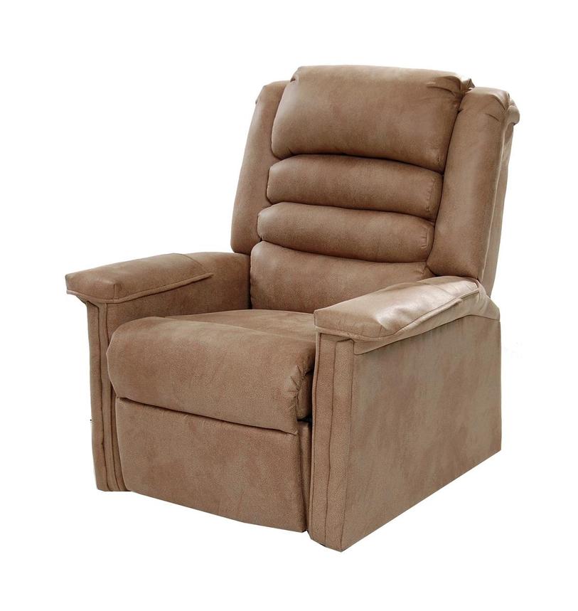 Soother Light Brown PowerLift Recliner by Catnapper El Dorado Furniture