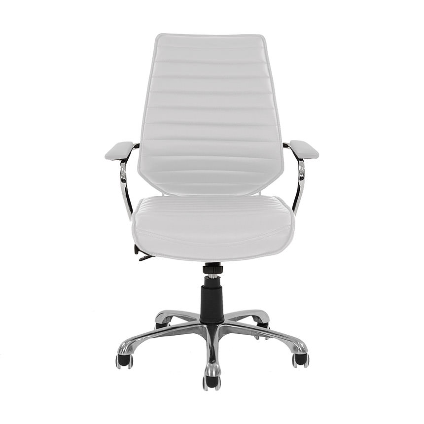 Enterprise White Desk Chair El Dorado Furniture Enterprise White Desk Chair Alternate Image 2 Of 5 Images