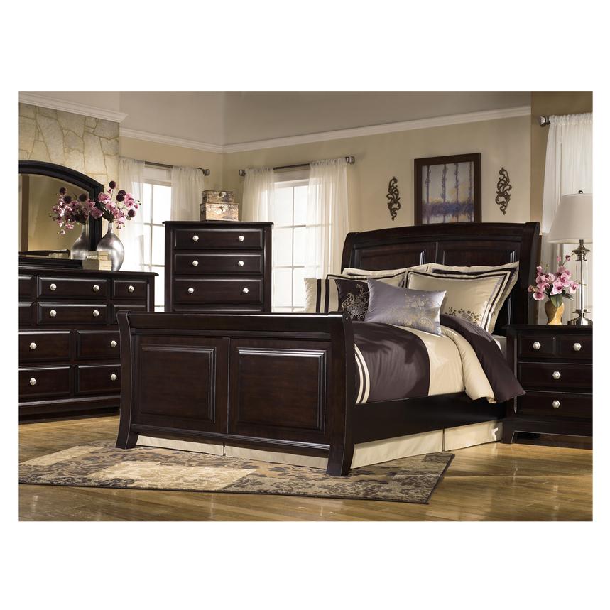 Nadine King Sleigh Bed El Dorado Furniture Nadine King Sleigh Bed Alternate Image 2 Of 6 Images