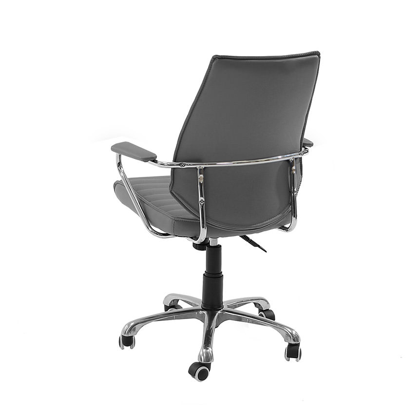 Enterprise Gray Desk Chair El Dorado Furniture