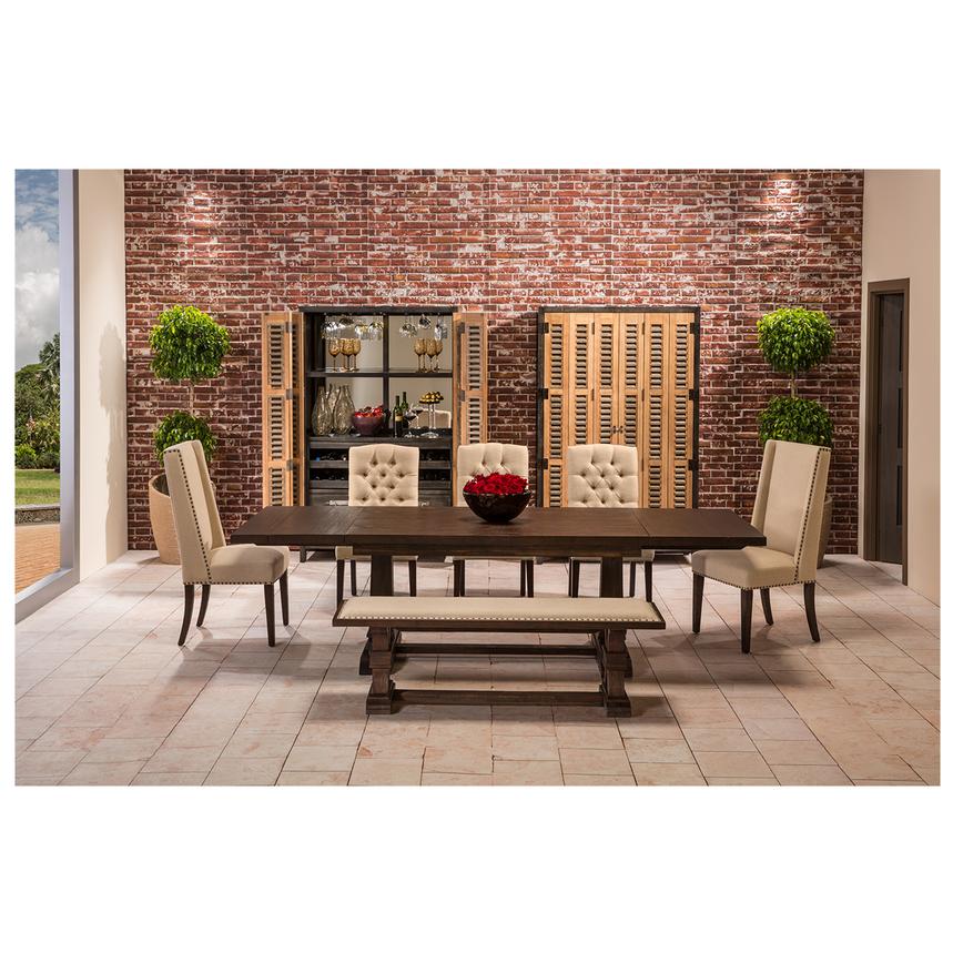 Hudson Rustic Java Side Chair El Dorado Furniture Hudson Rustic Java Side Chair Alternate Image 2 Of 6 Images