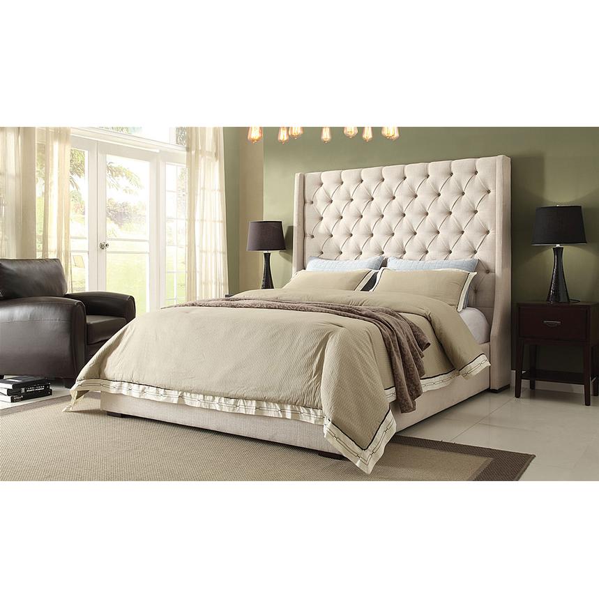 Park Avenue Cream King Platform Bed El Dorado Furniture Park Avenue Cream King Platform Bed Alternate Image 2 Of 6 Images