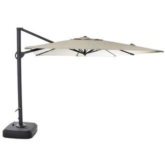 Roma White Square Umbrella 