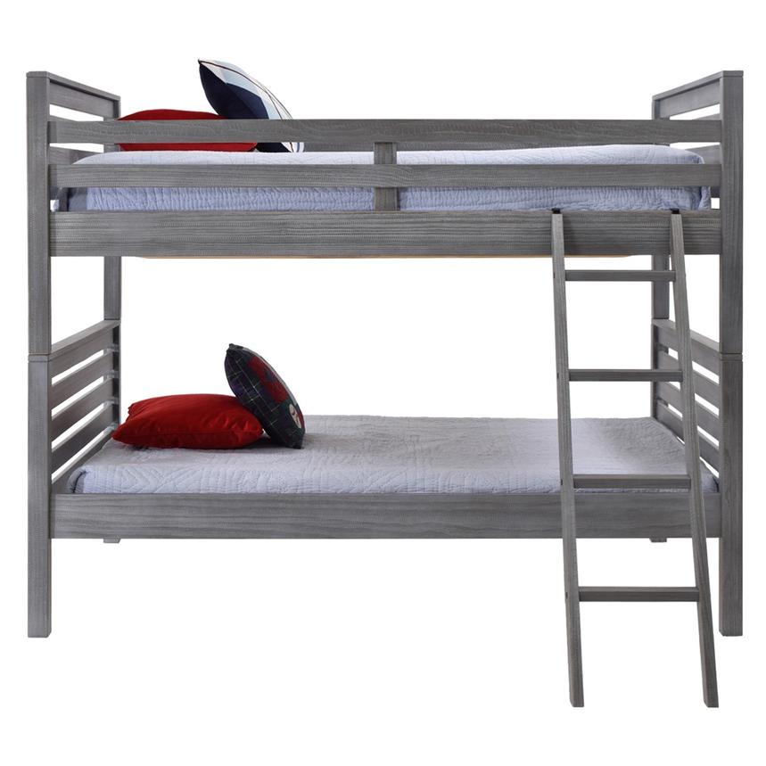 Montauk Gray Full Over Full Bunk Bed Made in Brazil El Dorado Furniture
