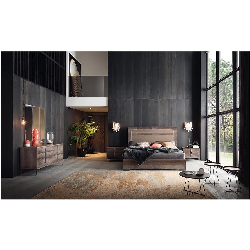 Matera Queen Platform Bed Made In Italy El Dorado Furniture Matera Queen Platform Bed Made In Italy Alternate Image 2 Of 6 Images