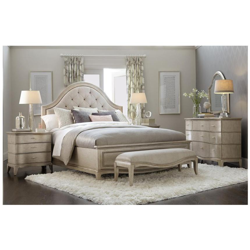 Starlite King Panel Bed El Dorado Furniture