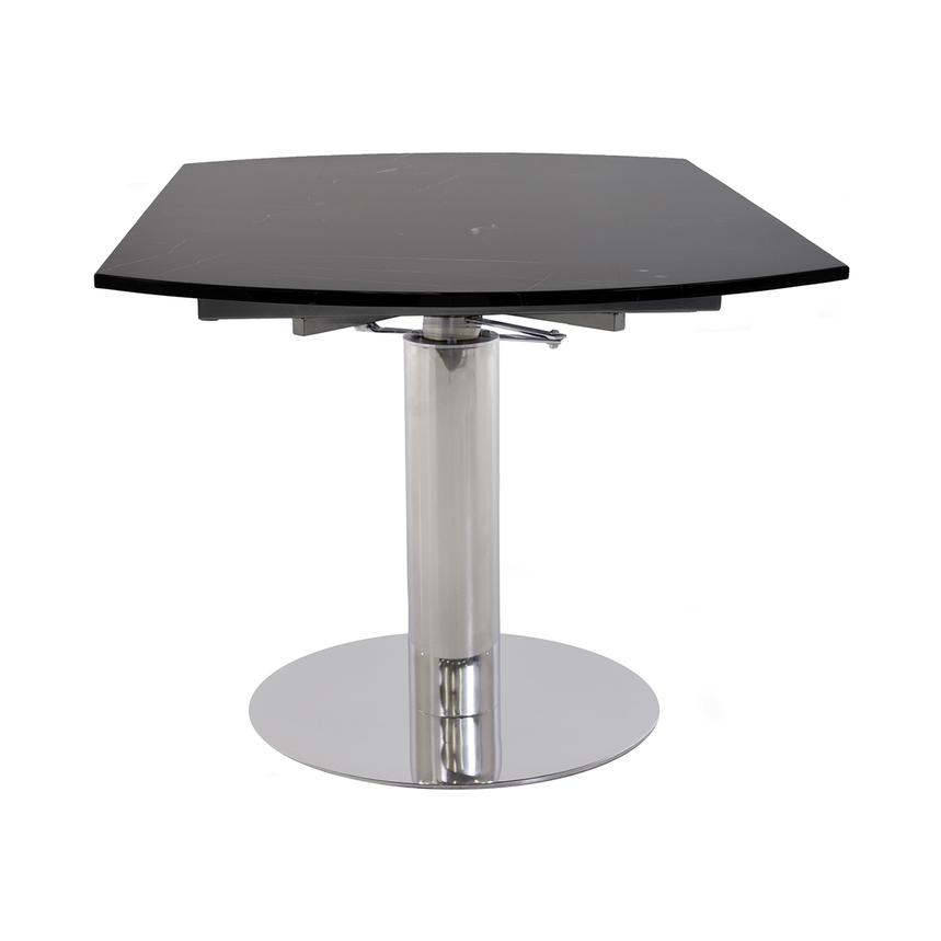 Tami Black Extendable Dining Table El Dorado Furniture Tami Black Extendable Dining Table Alternate Image 2 Of 4 Images