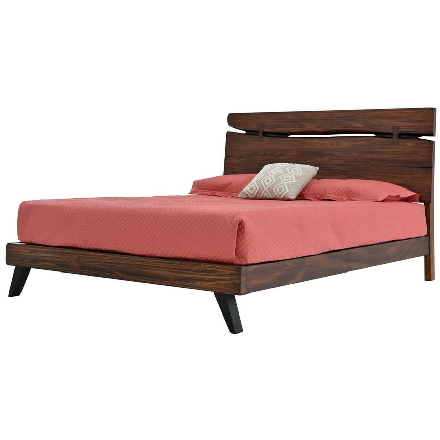 Carpentry Queen Platform Bed Made in Brazil El Dorado Furniture