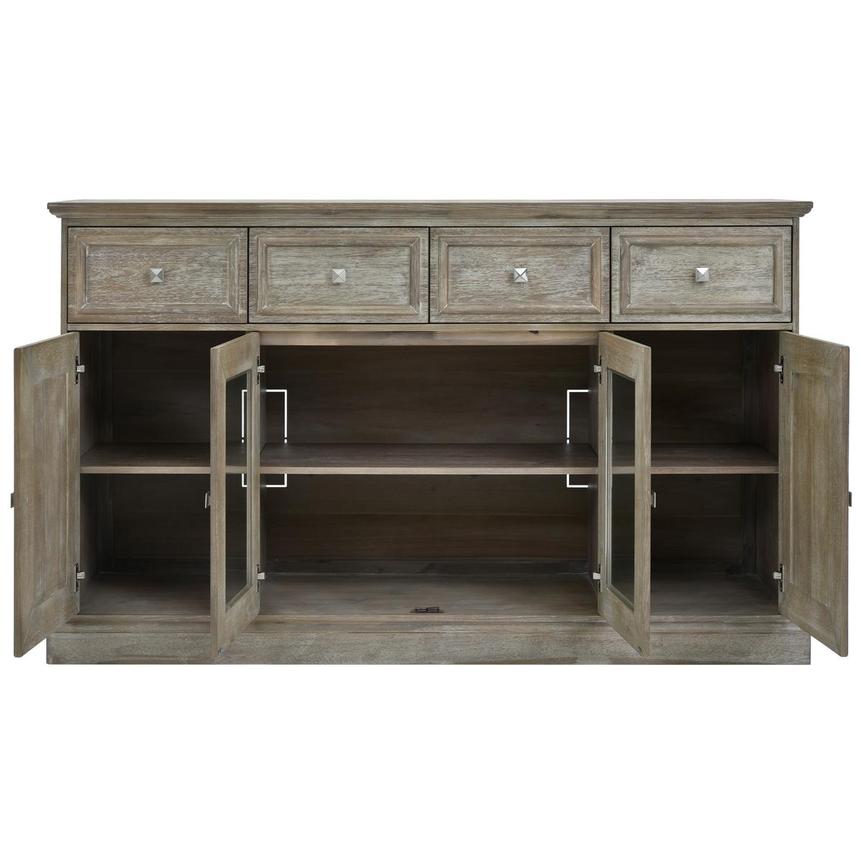 Hudson Gray Sideboard El Dorado Furniture