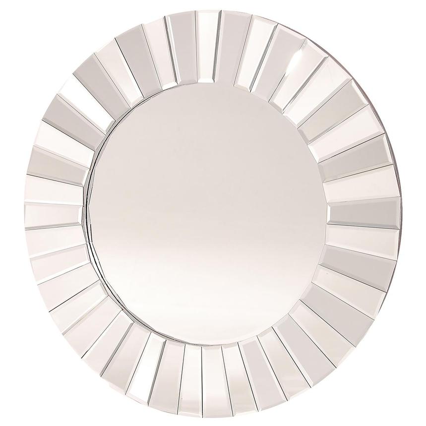 Solar Round Wall Mirror
