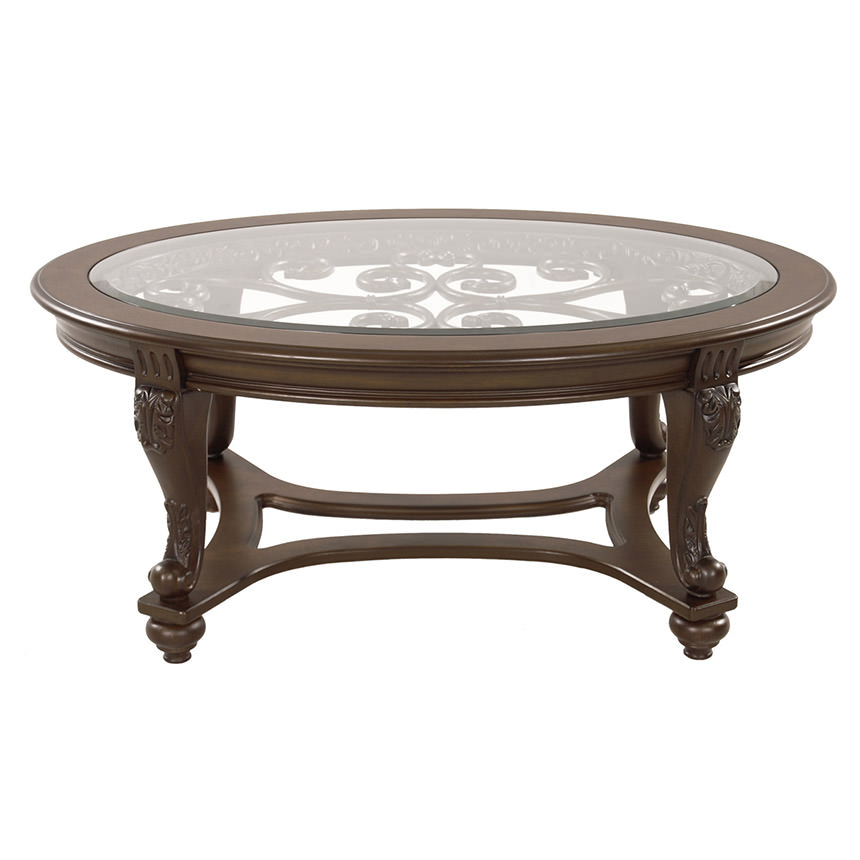 norcastle oval coffee table