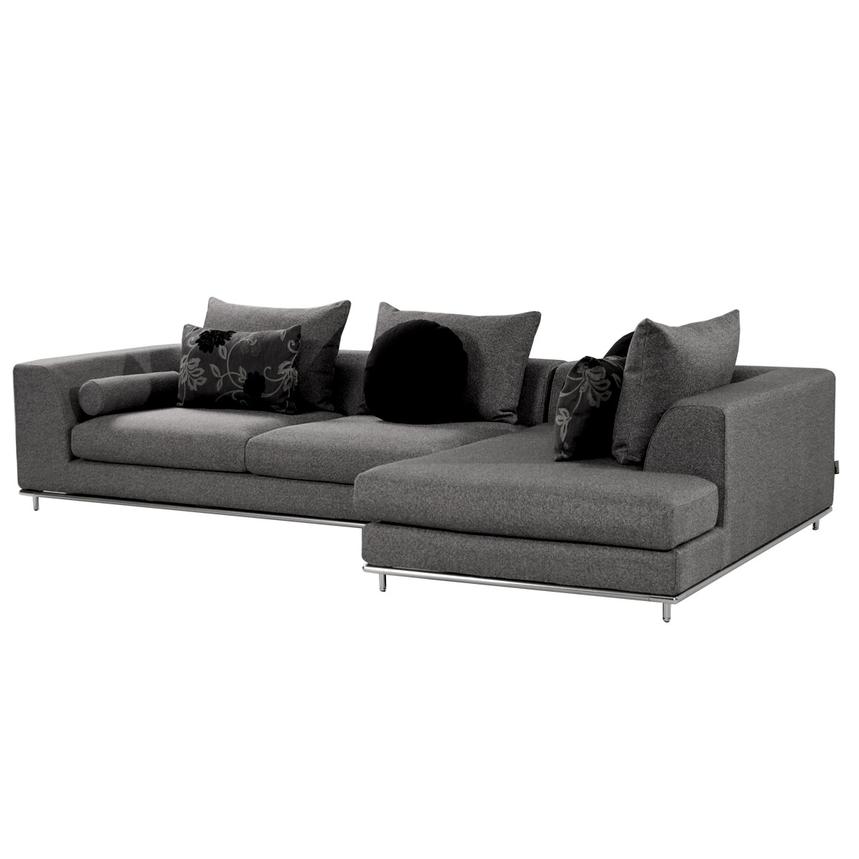Henna 2-Piece Sectional Sofa w/Right Chaise  main image, 1 of 9 images.