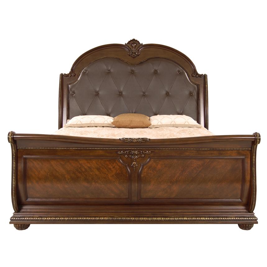 Coventry Tobacco King Sleigh Bed  alternate image, 4 of 7 images.
