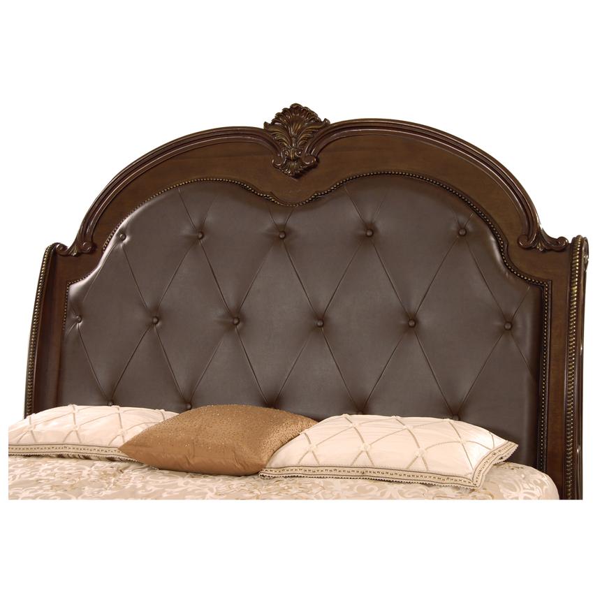 Coventry Tobacco Queen Sleigh Bed alternate image, 4 of 6 images.