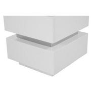 Grace White Medium Pedestal  alternate image, 5 of 6 images.