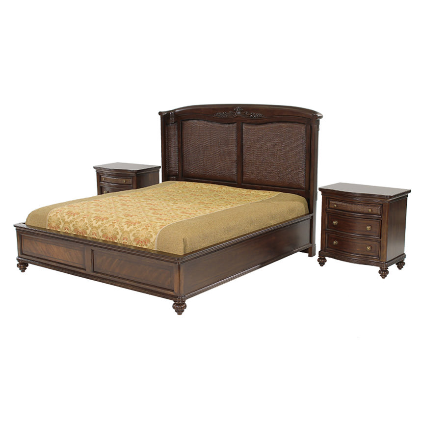 View of Port Royal King Platform Bed | El Dorado Furniture