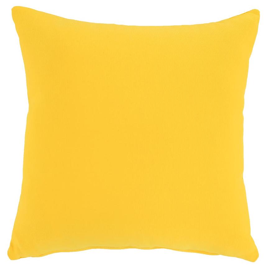 Yellow Outdoor Pillow  main image, 1 of 3 images.