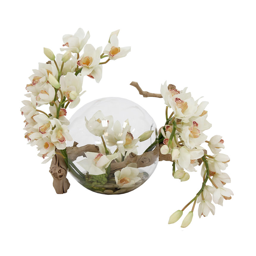 Sphere Flower Arrangement main image, 1 of 4 images.