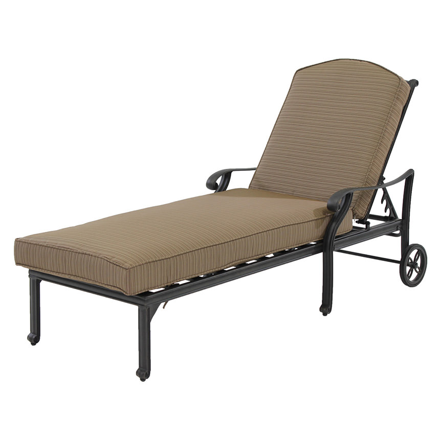 Castle Rock Brown Chaise Lounge El Dorado Furniture