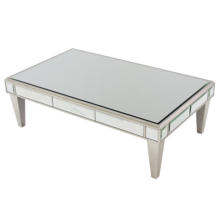 Johanna Mirrored Coffee Table