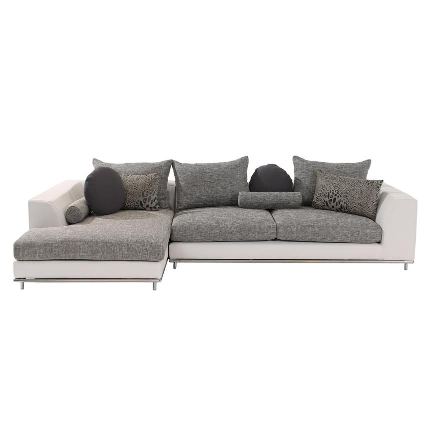 Hanna 2-Piece Sectional Sofa w/Left Chaise  alternate image, 4 of 8 images.