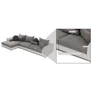Hanna 2-Piece Sectional Sofa w/Left Chaise  alternate image, 8 of 8 images.