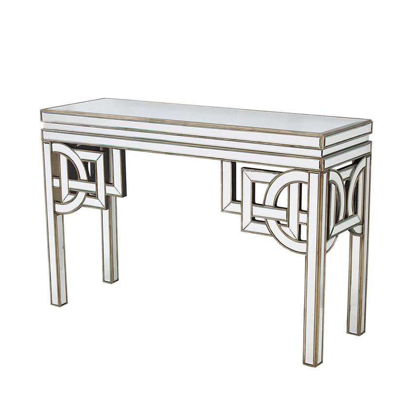 Gianna Mirrored Console Table | El Dorado Furniture