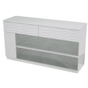 Manhattan White Mirrored Dresser  main image, 1 of 7 images.