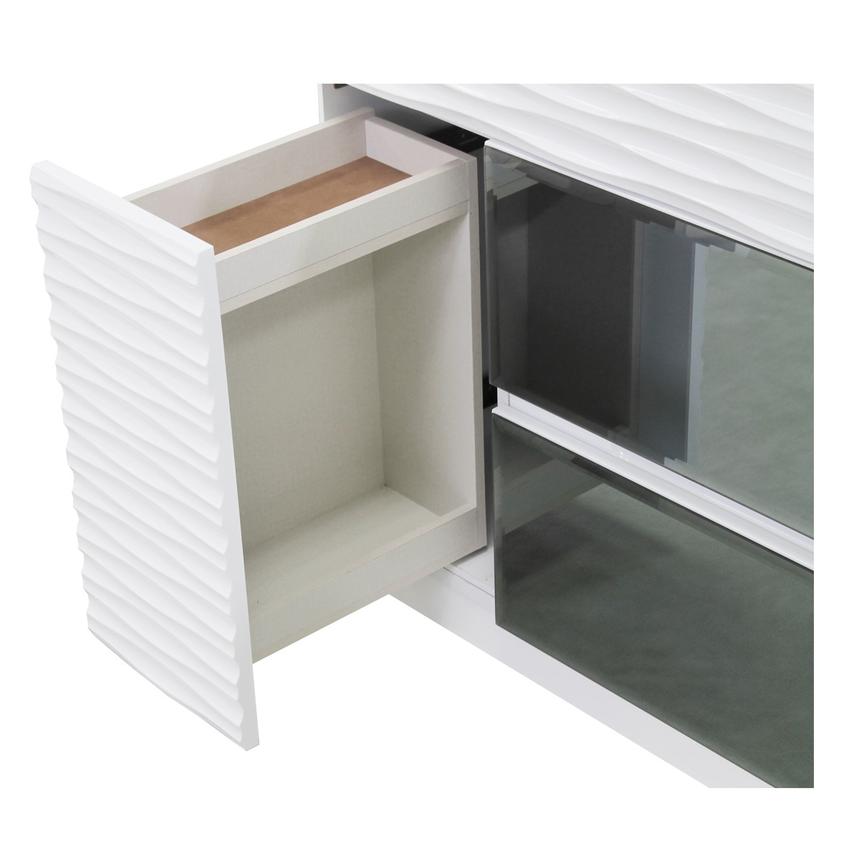 Manhattan White Mirrored Dresser alternate image, 6 of 7 images.