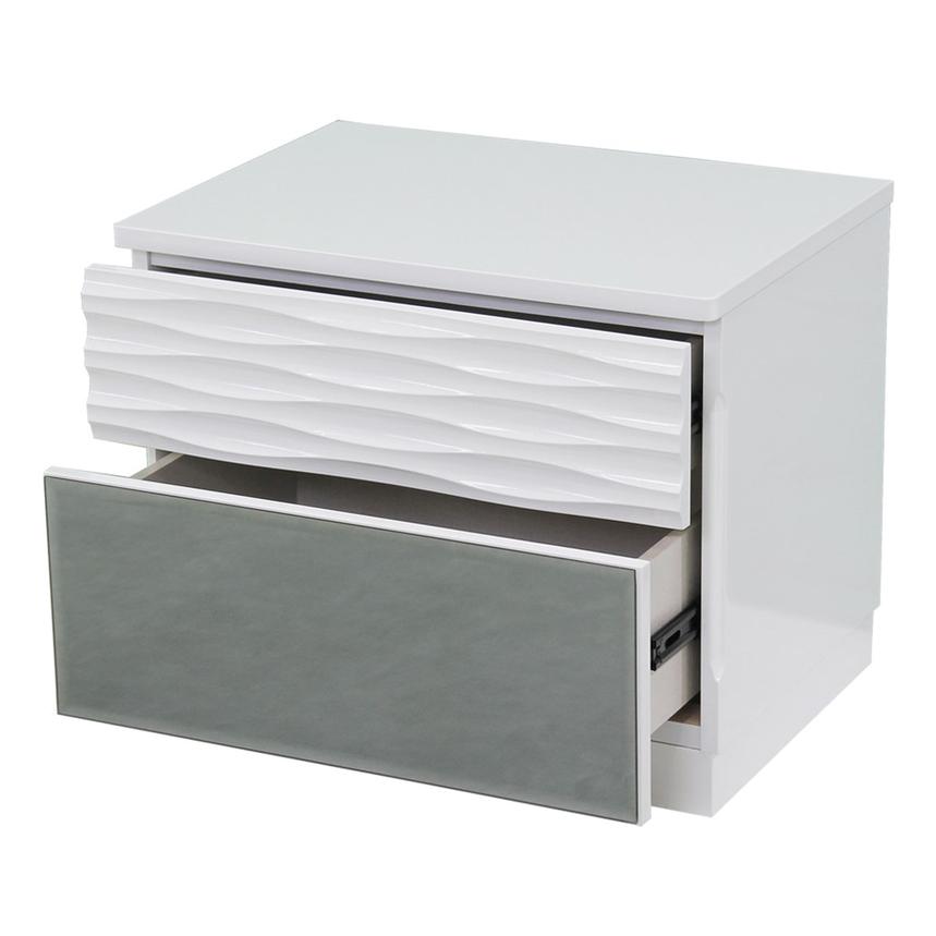 Manhattan White Nightstand alternate image, 4 of 6 images.