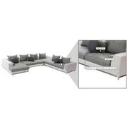 Hanna Sectional Sofa w/Left Chaise  alternate image, 7 of 7 images.