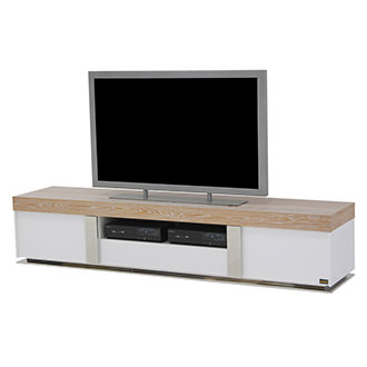 Wall Entertainment Units Tv Stands El Dorado Furniture Grand Night White Wash Tv Stand
