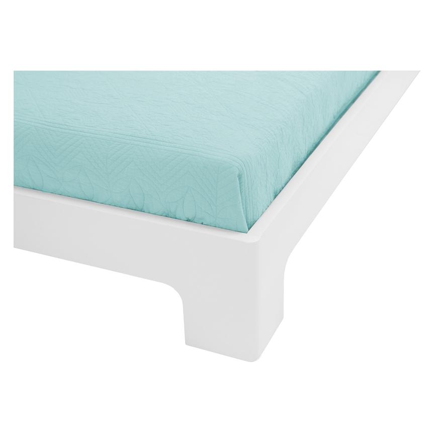 Brighton White Queen Platform Bed alternate image, 6 of 6 images.