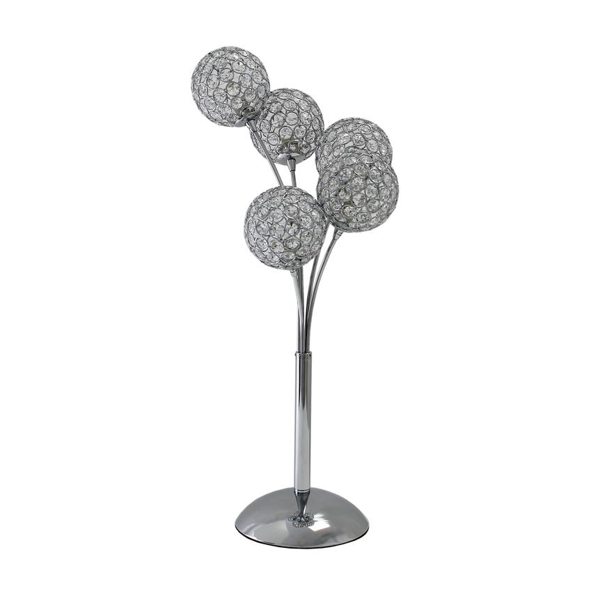 white lamp with balls