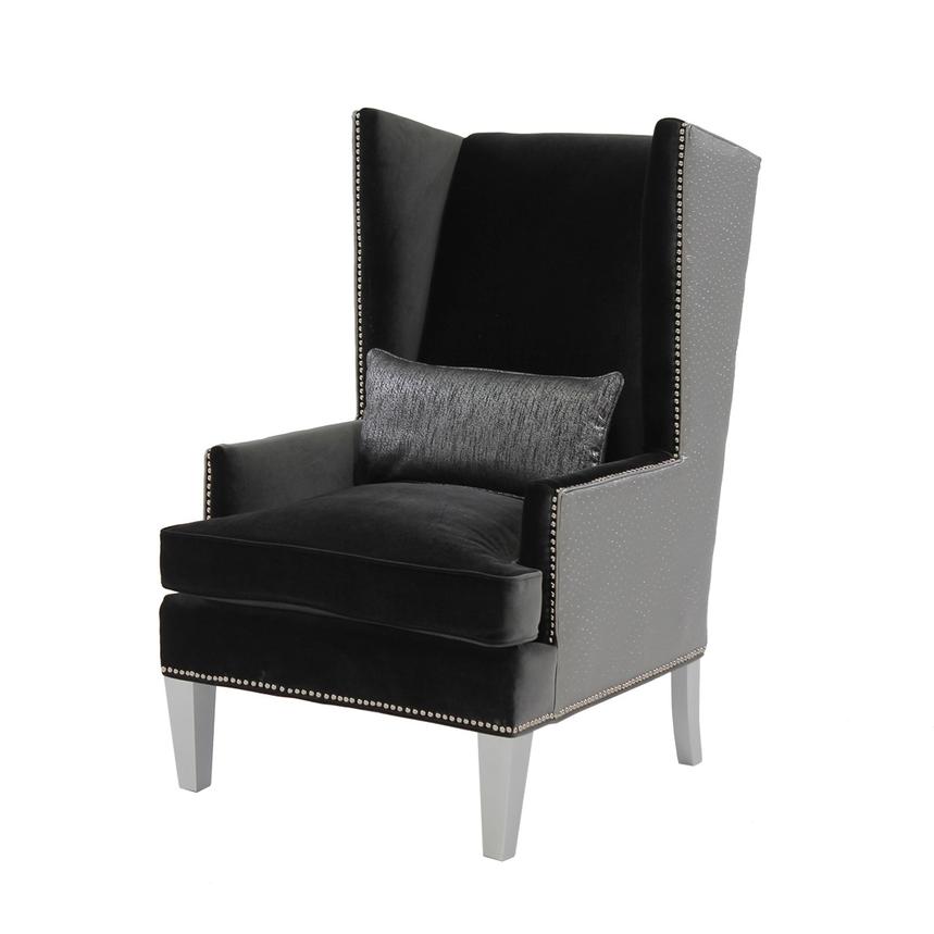 Laura Dark Gray Accent Chair El Dorado Furniture