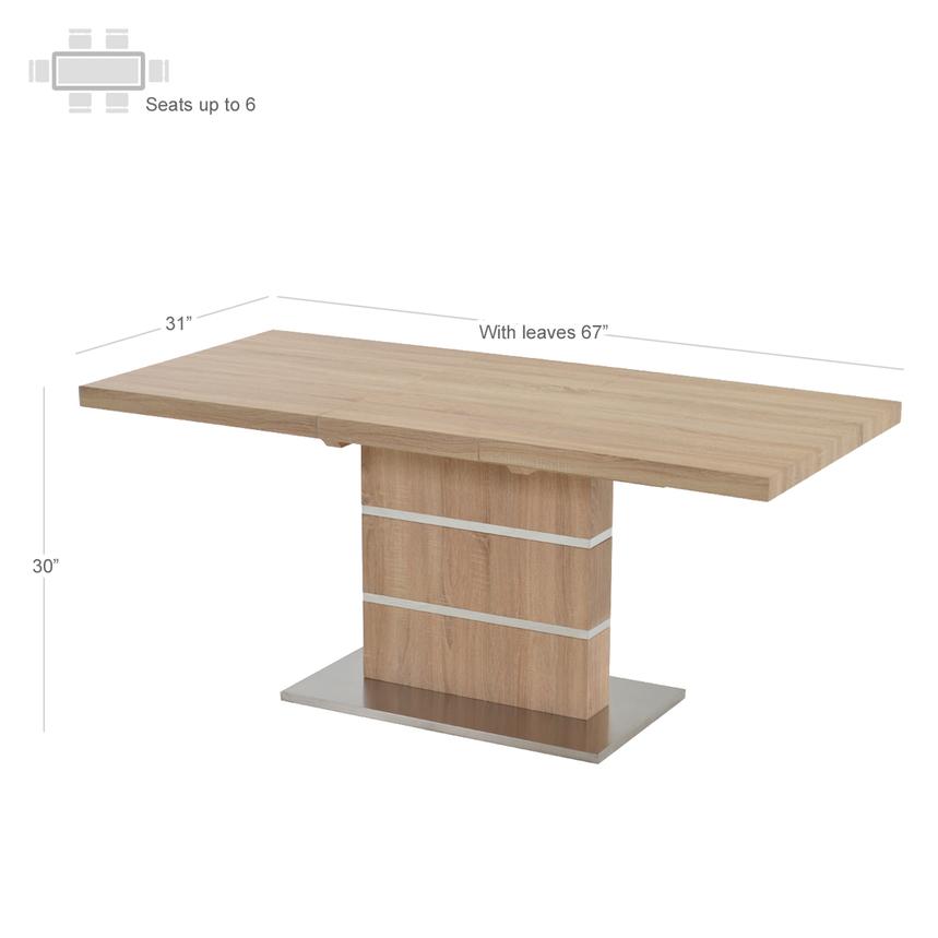 Lorange/Josseline Taupe 5-Piece Dining Set  alternate image, 3 of 9 images.
