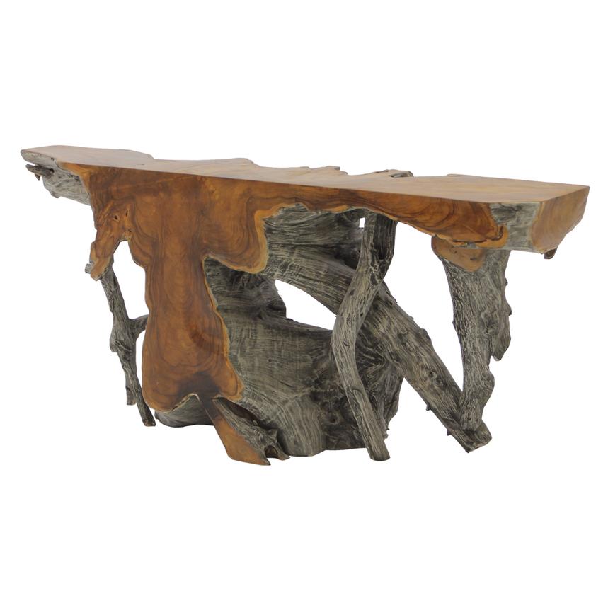 Montana Gray Console Table  alternate image, 4 of 5 images.