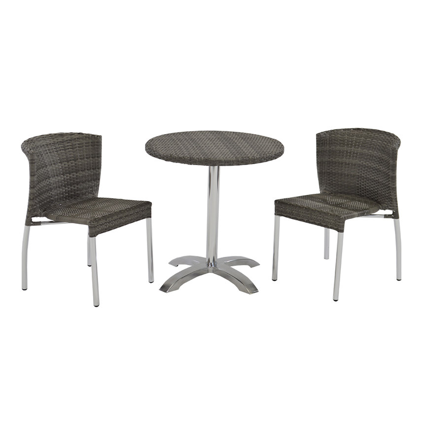 Gerald Gray 3 Piece Patio Set