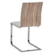 Solimar White Side Chair  alternate image, 3 of 6 images.