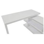 Jax White L-Shaped Desk  alternate image, 5 of 5 images.