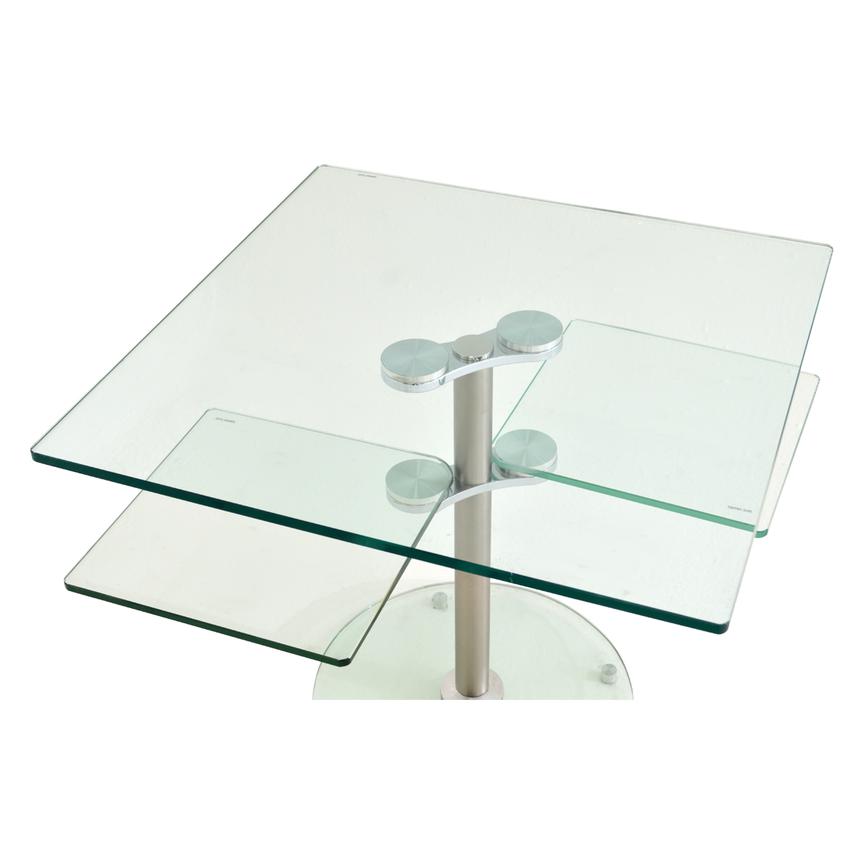 Square Clear Side Table El Dorado Furniture Square Clear Side Table Alternate Image 2 Of 4 Images