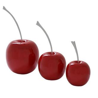 Cherries Red Table Decor Set of 3