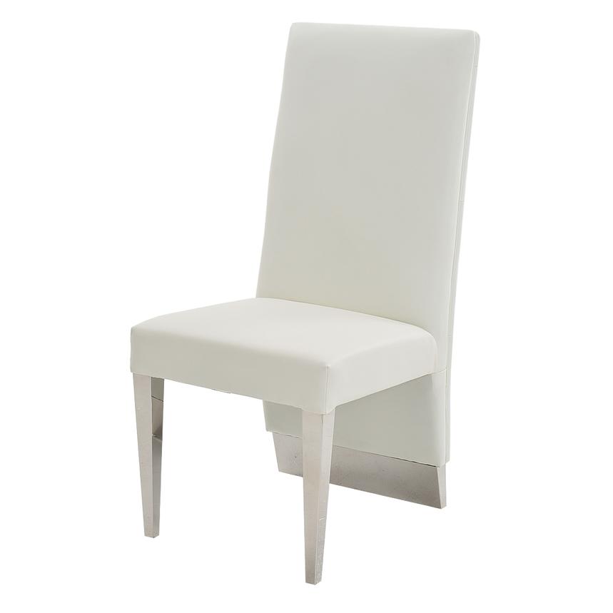 Side chair white top