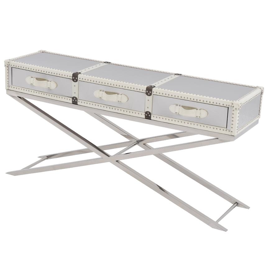 Isabelle White Console Table | El Dorado Furniture