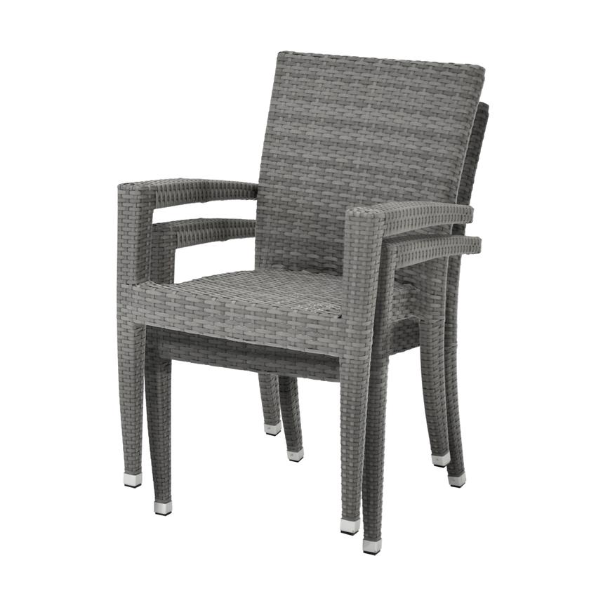 Neilina Gray 5-Piece Patio Set | El Dorado Furniture