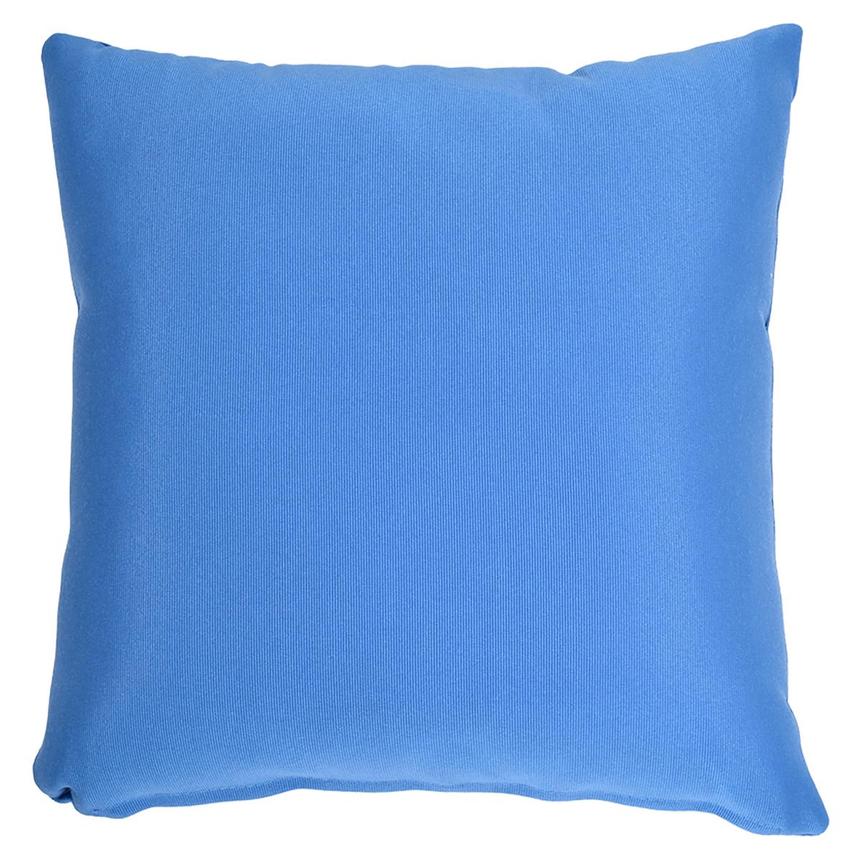 Blue Outdoor Pillow  main image, 1 of 3 images.