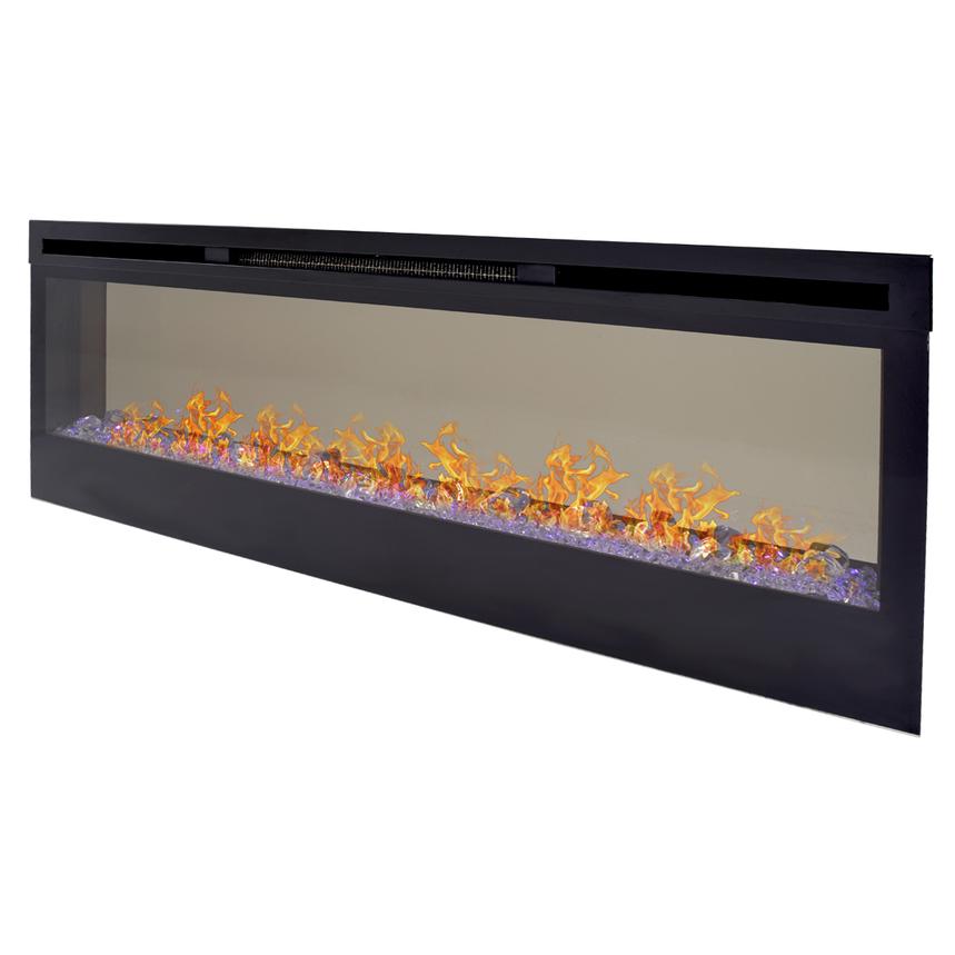 Concord Wall-Hanging Electric Fireplace w/Remote Control main image, 1 of 10 images.