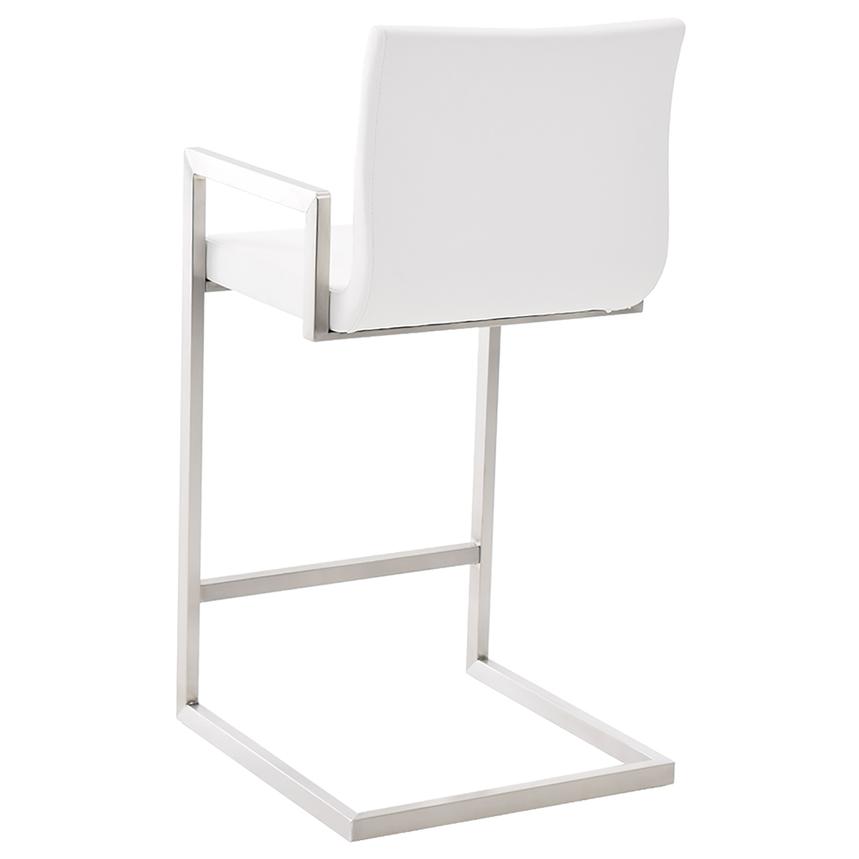 Carlyn White Counter Stool alternate image, 2 of 5 images.