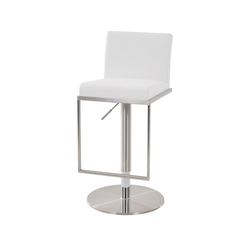 Brisa White Adjustable Stool alternate image, 2 of 7 images.